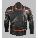 101 Vintage Distressed Motor Biker Real Leather Jacket