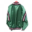Buffalo Bisons Green Minor League Bomber Satin Jacket