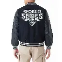 2009 NY Yankees World Series Black Varsity Jacket 