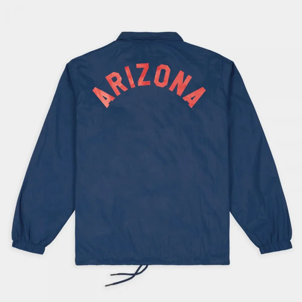 Arizona Wildcats Football Helmet Coaches Jacket