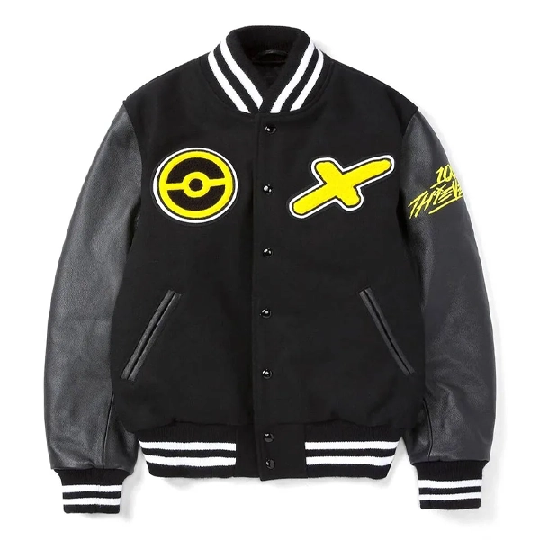 Golden Bear Pikachu Varsity Jacket