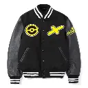Golden Bear Pikachu Varsity Jacket