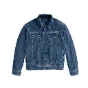 Harley Davidson Denim Blue Biker Jacket