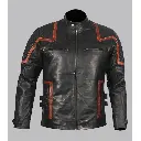101 Vintage Distressed Motor Biker Real Leather Jacket